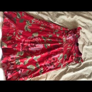Tea brand floral dress